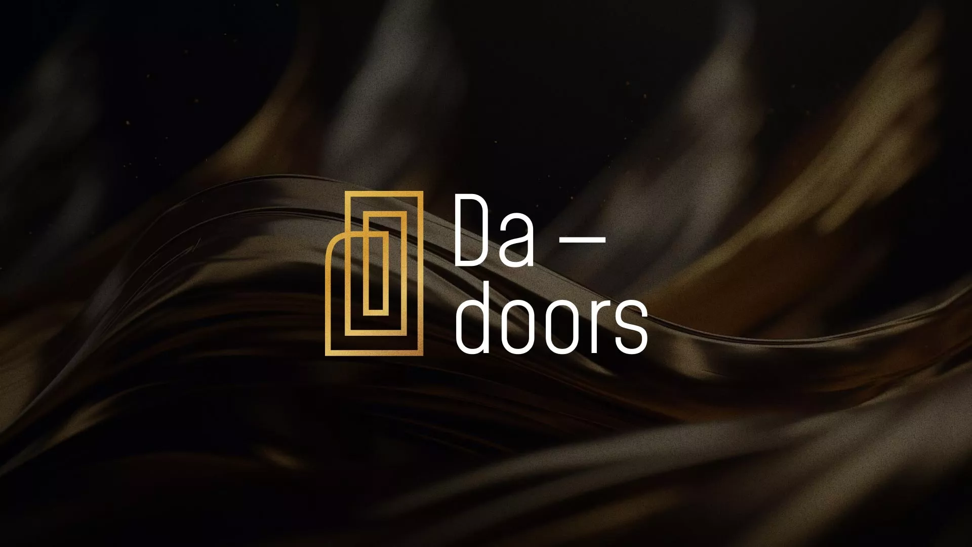 Разработка логотипа для компании «DA-DOORS» в Облучье
